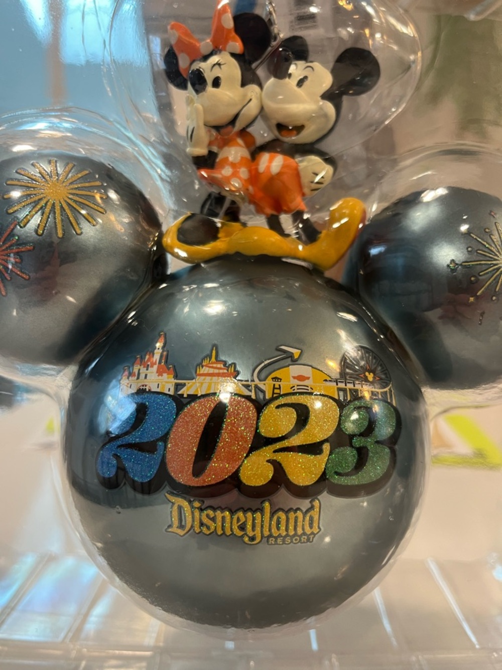 Disney 2023 Minnie & Mickey Ear Ornament